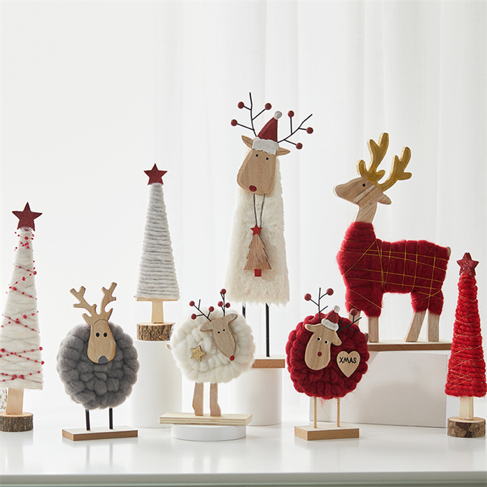 Wooden Wool Felt Christmas Ornament.jpg